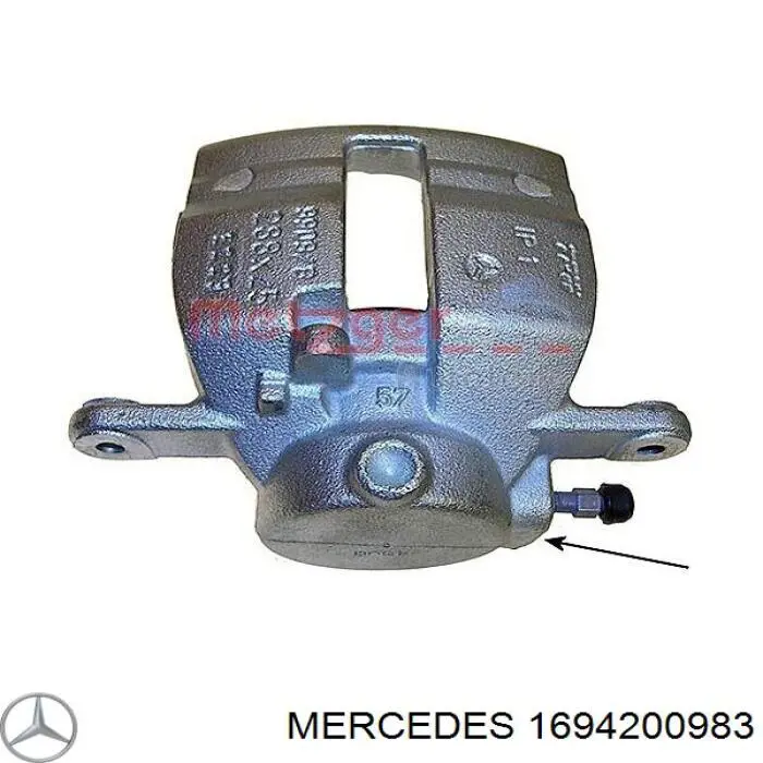 1694200983 Mercedes супорт гальмівний передній лівий