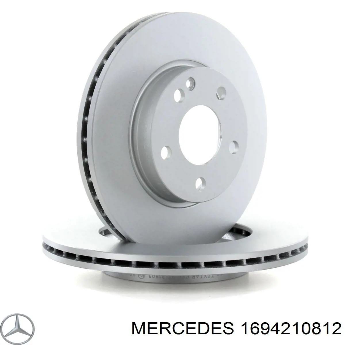 1694210812 Mercedes диск гальмівний передній