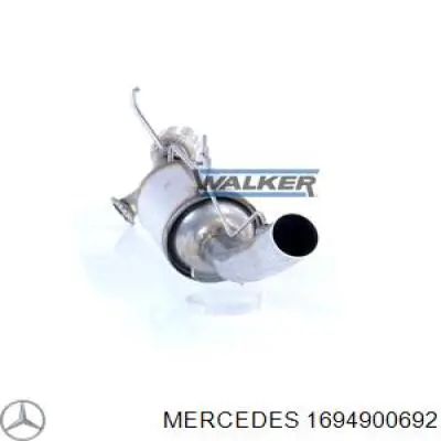 Фільтр системи відпрацьованих газів Mercedes A1694900692 ціна, від 329.21 USD