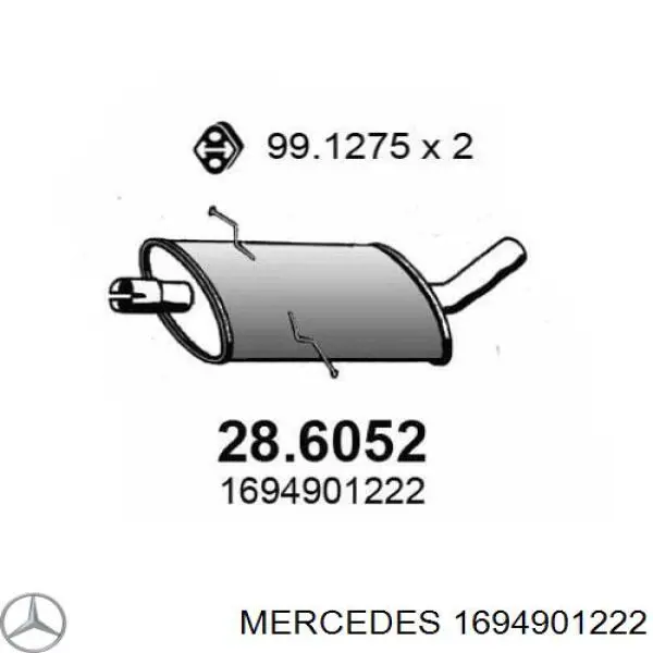  A1694901222 Mercedes