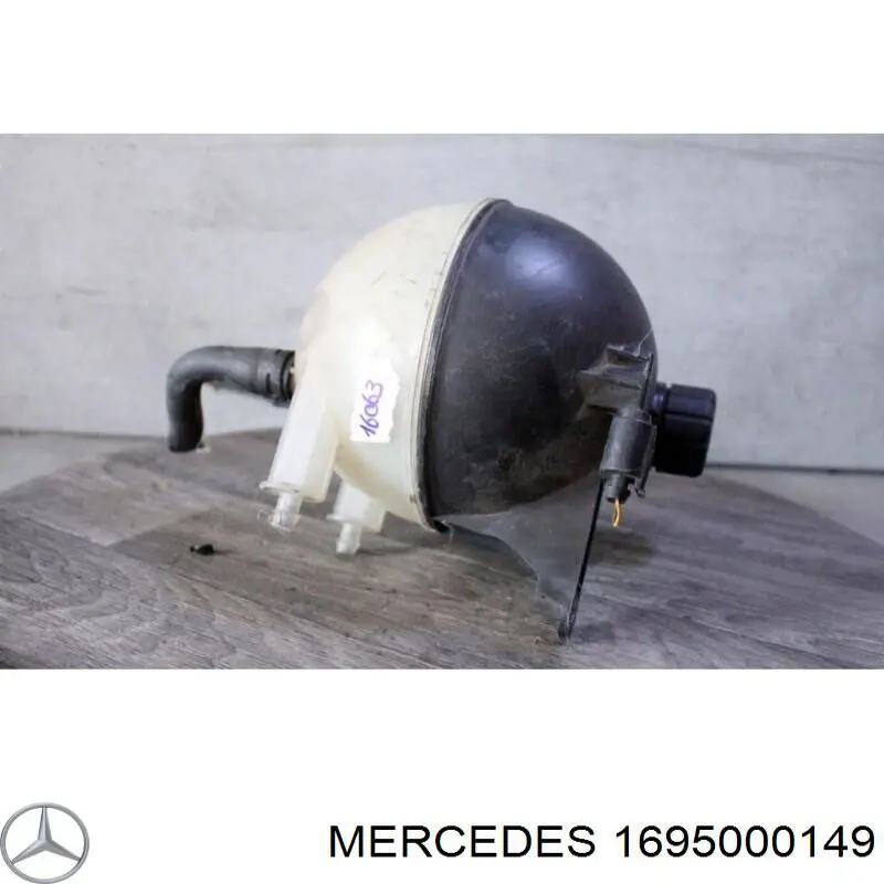 A169500014928 Mercedes Розширювальний бачок охолодження