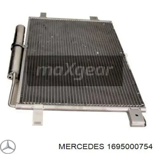 1695000754 Mercedes радіатор кондиціонера