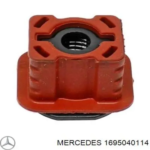 1695040114 Mercedes подушка кріплення радіатора верхня