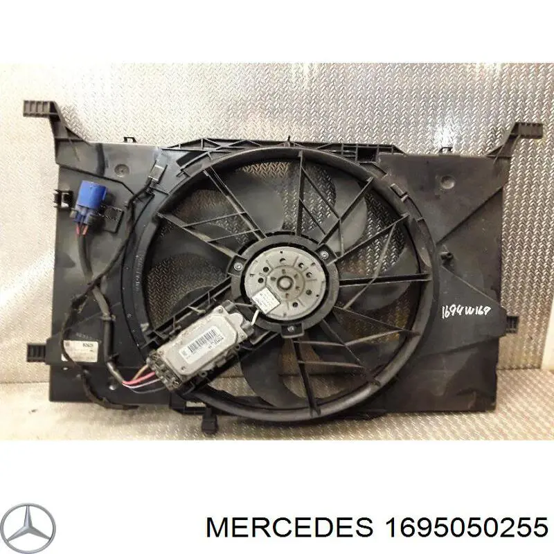 Дифузор (кожух) радіатора охолодження на Mercedes A (W169)