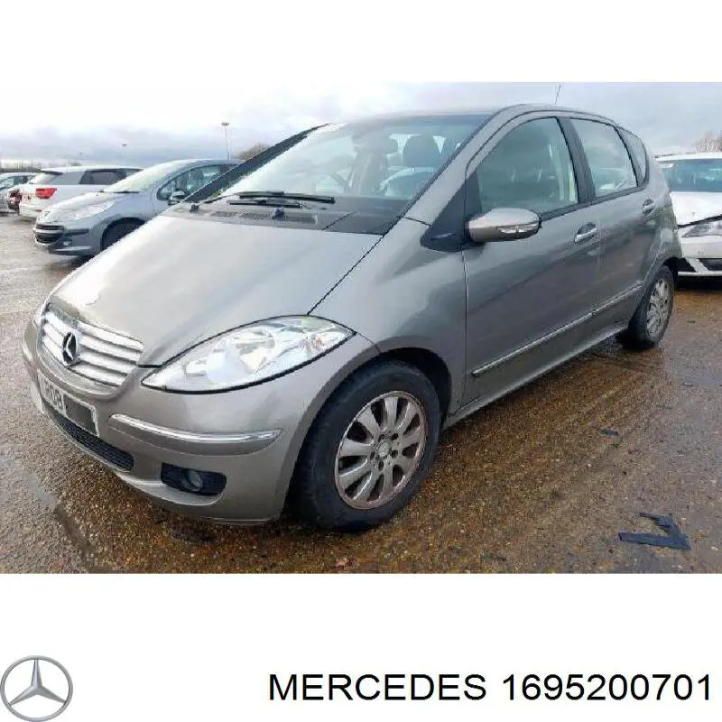 Шланг/патрубок интеркуллера A1695200401 Mercedes
