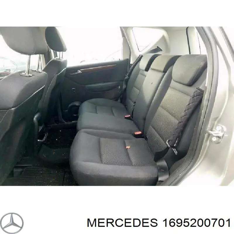 Шланг/патрубок інтеркуллера Mercedes A1695200401