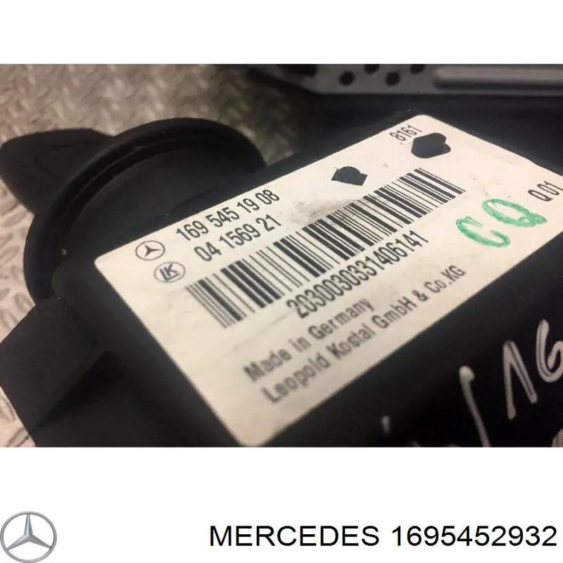 A169545293280 Mercedes Електронний модуль рульової колонки