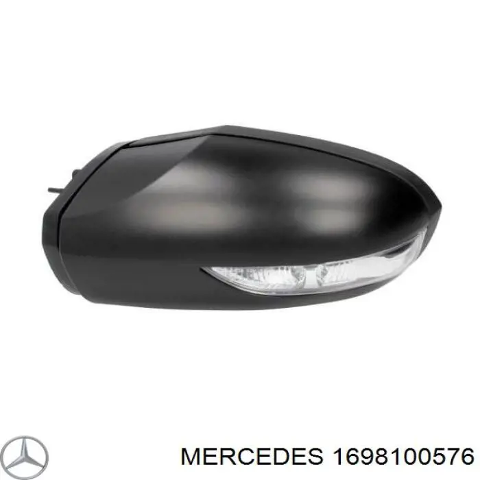 1698100576 Mercedes дзеркало заднього виду, ліве