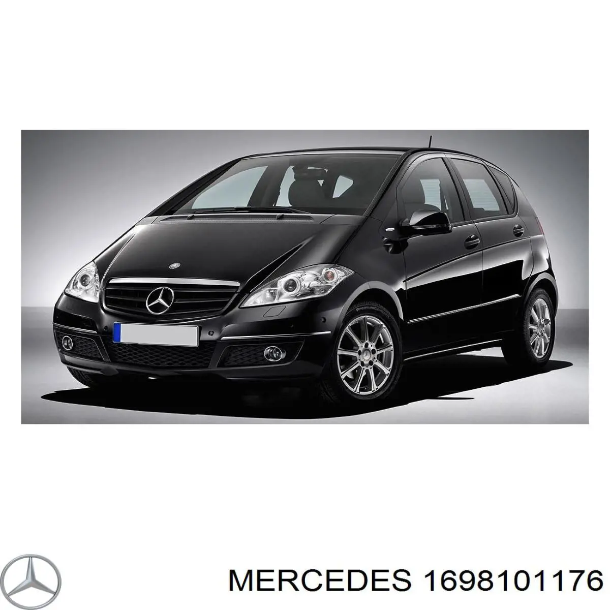 Ліве бічне дзеркало Mercedes A1698101176 ціна, від 140.61 USD