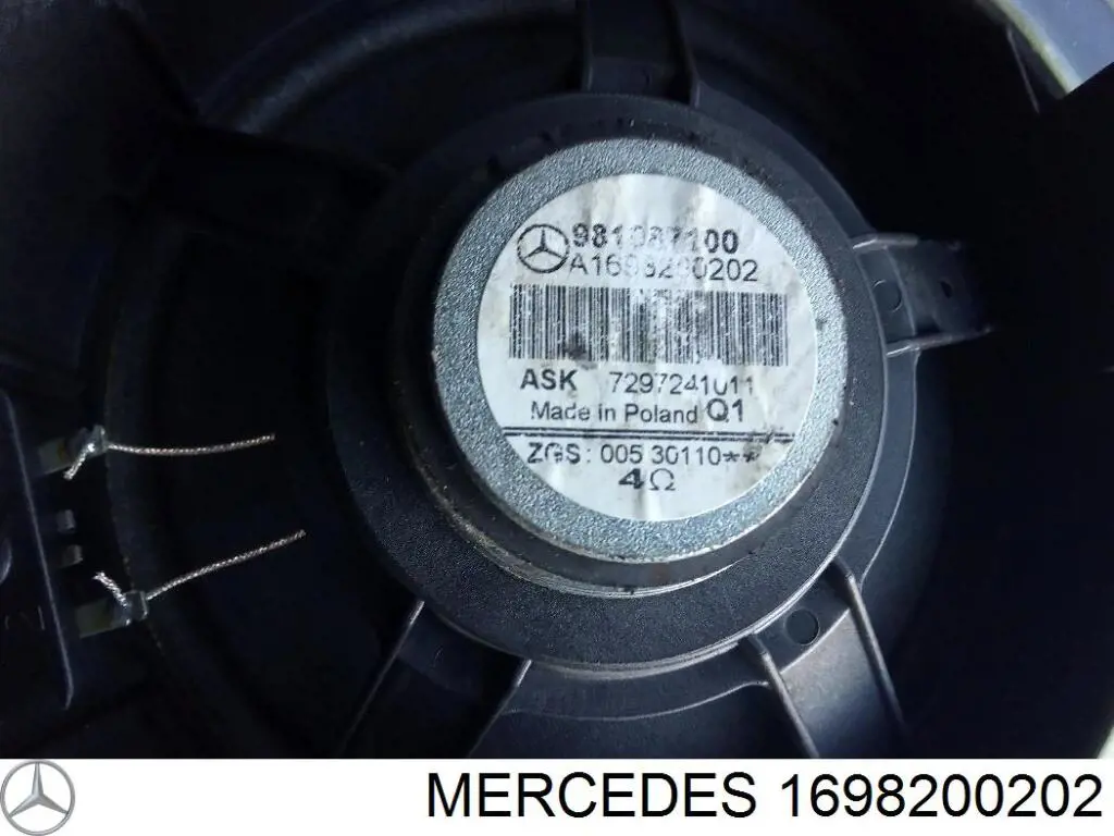 A169820020264 Mercedes Динамік передній