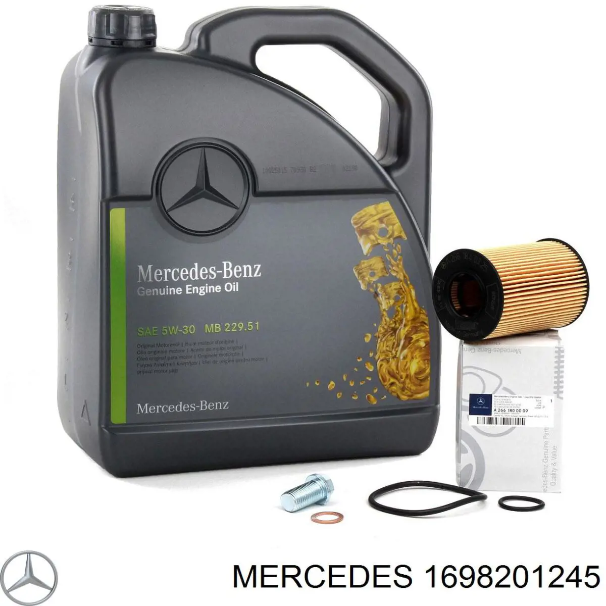 Щітка-двірник лобового скла, комплект з 2-х шт. Mercedes A1698201245 ціна, від 99.59 USD