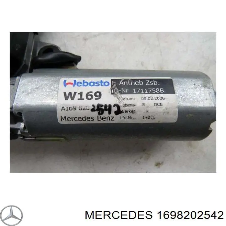  A1698202542 Mercedes