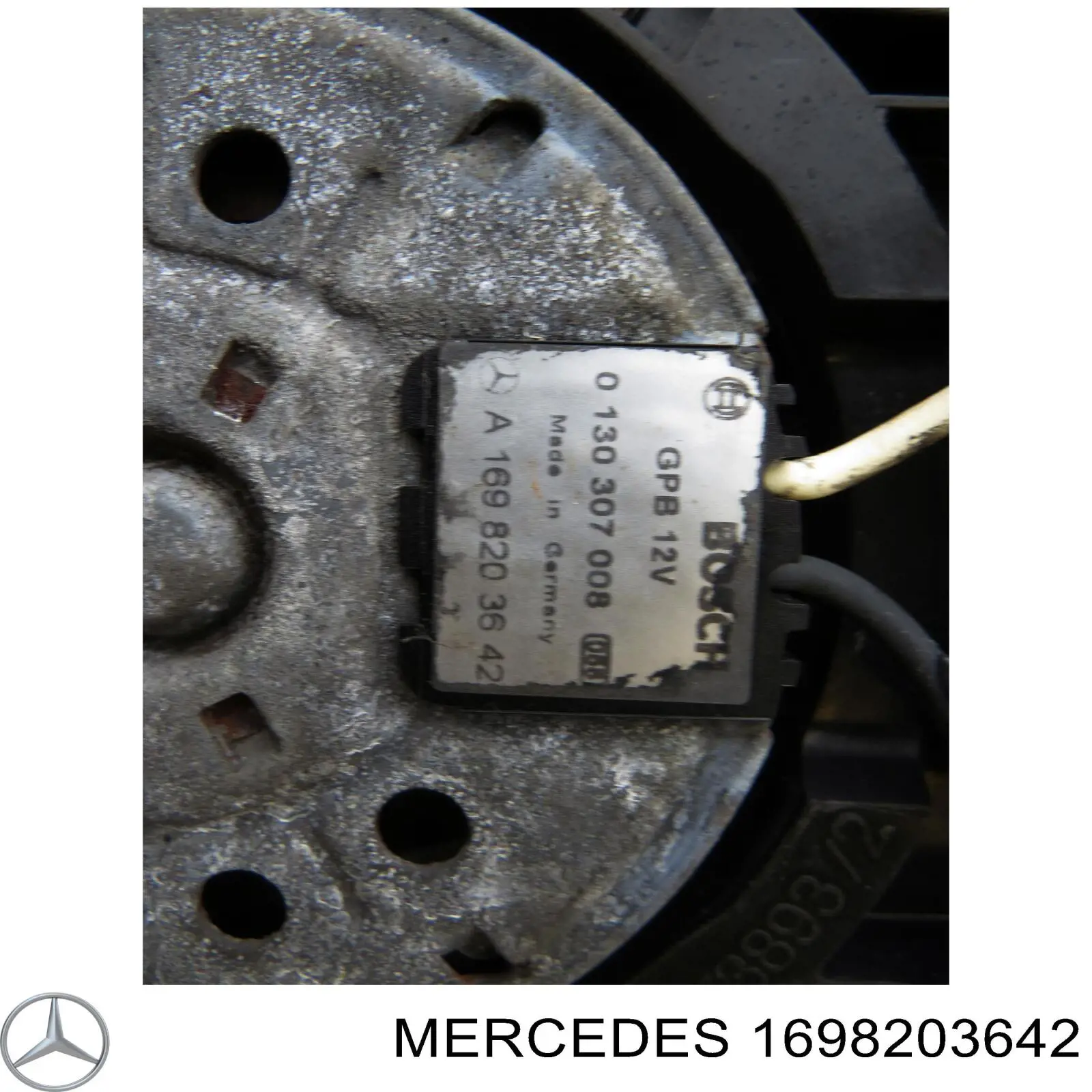 Двигун вентилятора системи охолодження Mercedes A169820364205 ціна, від 94.09 USD