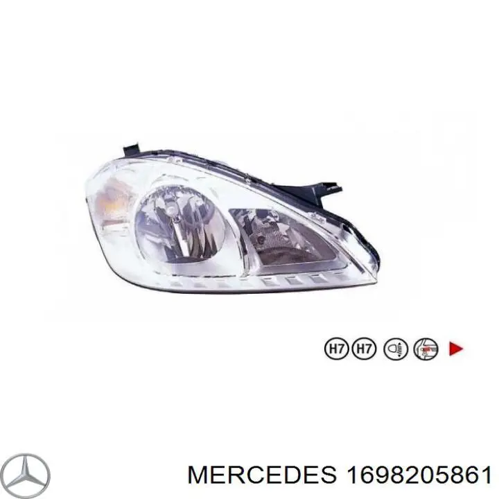Фара права LPM441 Magneti Marelli