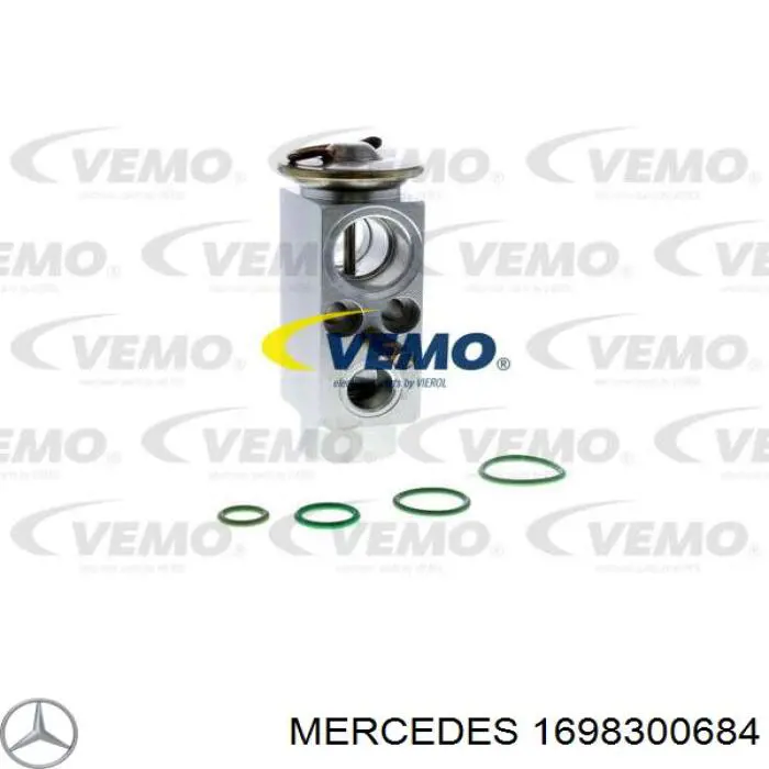 Клапан TRV, кондиціонера Mercedes A1698300384 ціна, від 29.39 USD