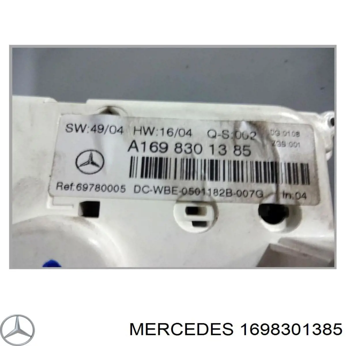 Регулятор вентилятора обігрівача Mercedes A1698302285 ціна, від 28.12 USD