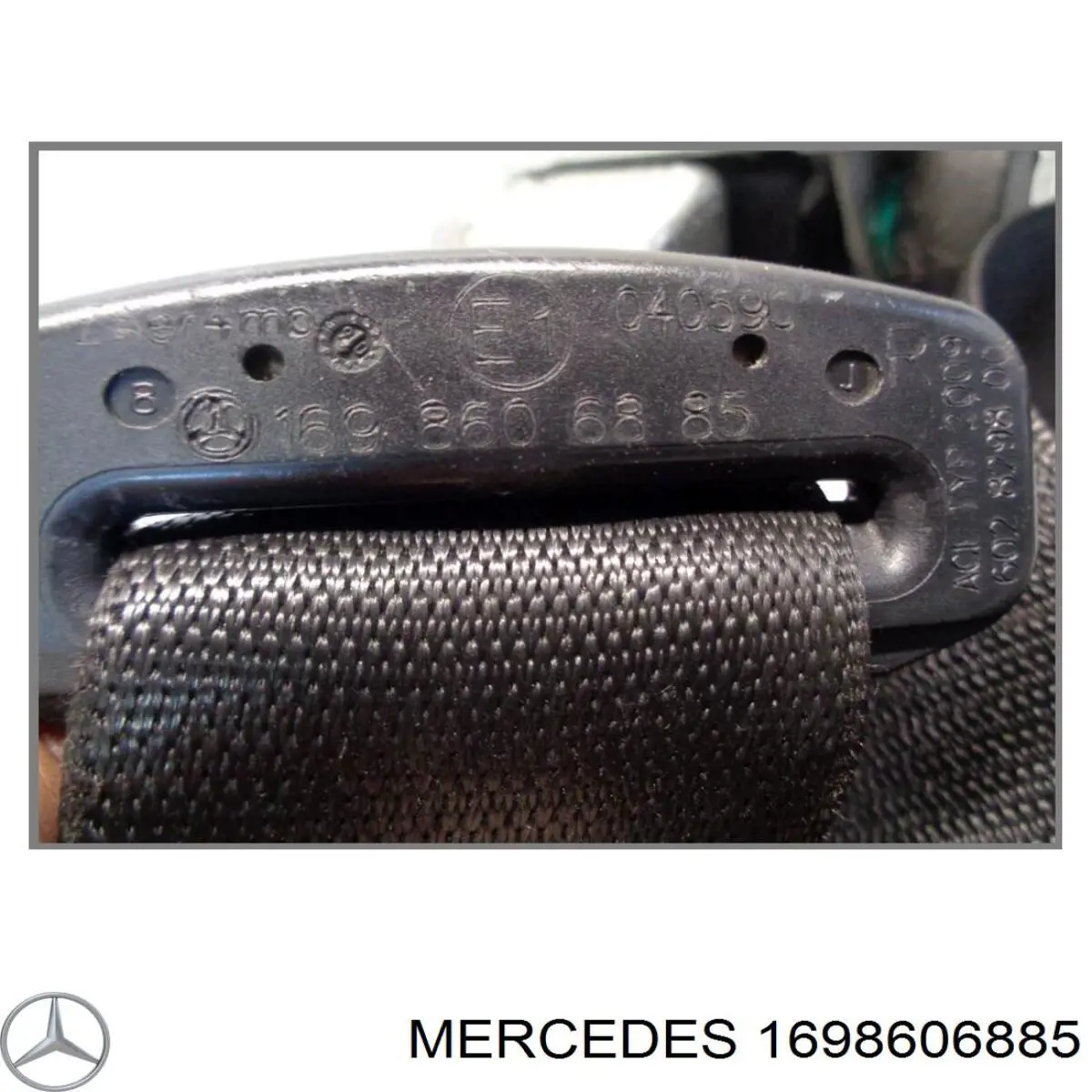 A1698603485 Mercedes Ремені безпеки