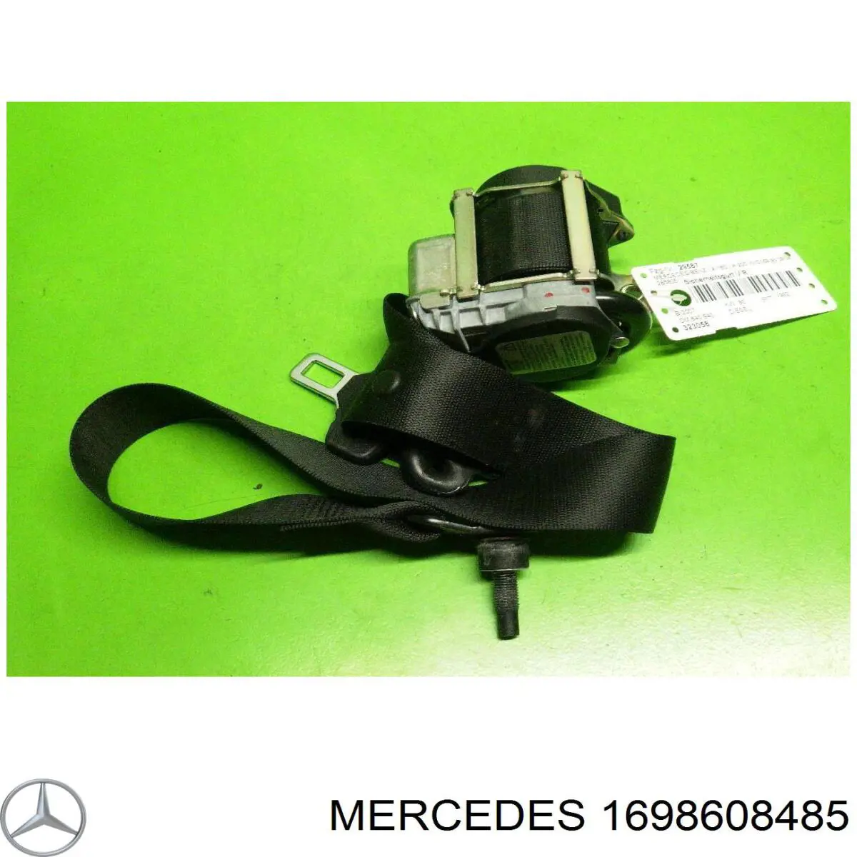 1698608485 Mercedes ремінь безпеки передній правий