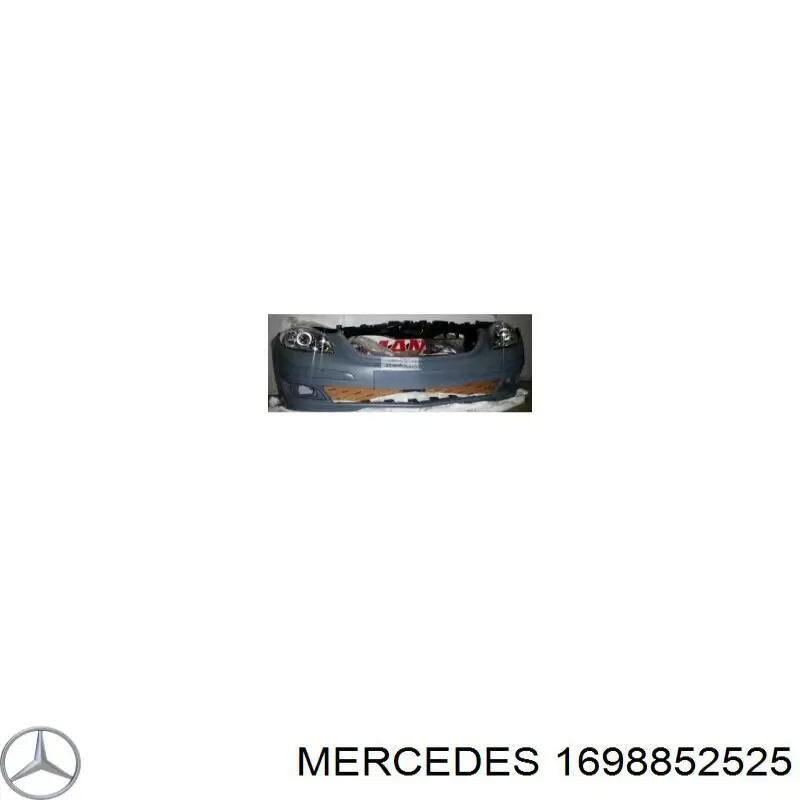 1698852525 Mercedes бампер передній