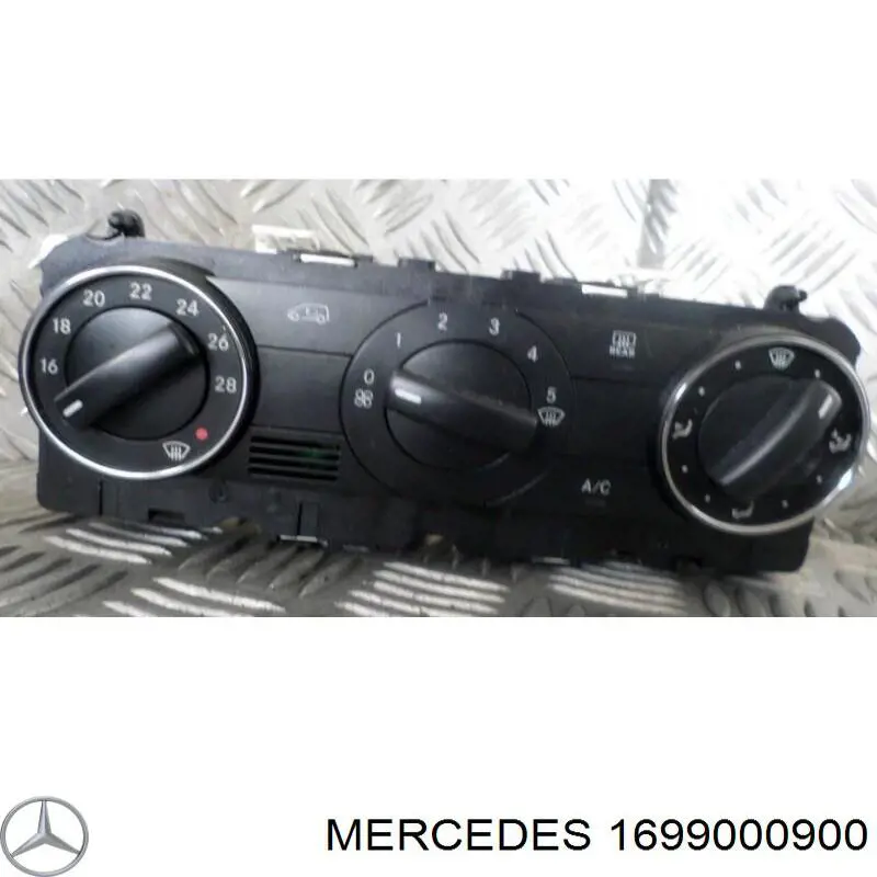 Регулятор вентилятора обігрівача Mercedes A1698301985 ціна, від 22.50 USD