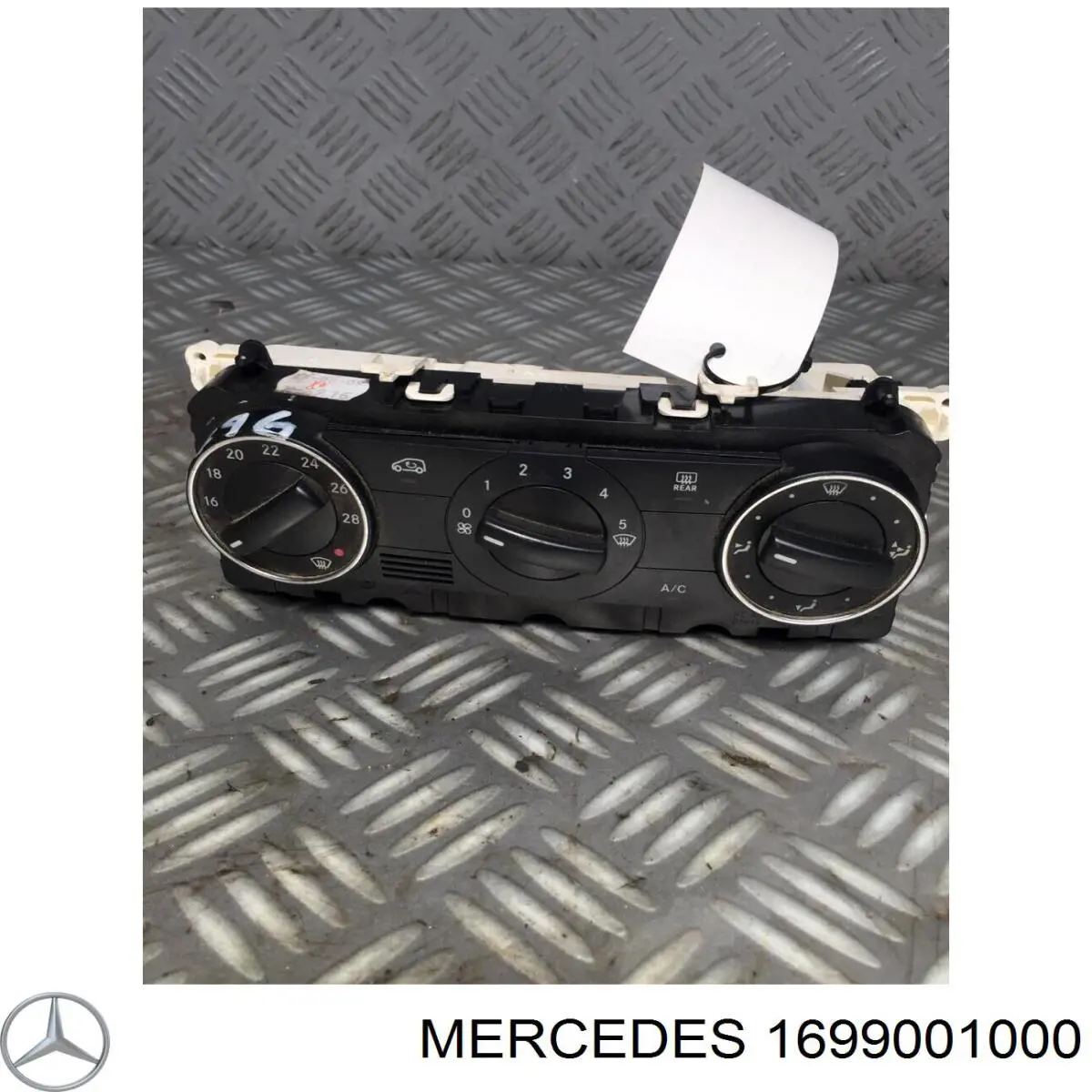 Регулятор вентилятора обігрівача Mercedes A1699001000 ціна, від 125.07 USD