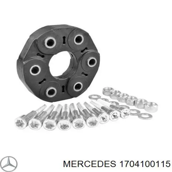 1704100115 Mercedes муфта кардана еластична