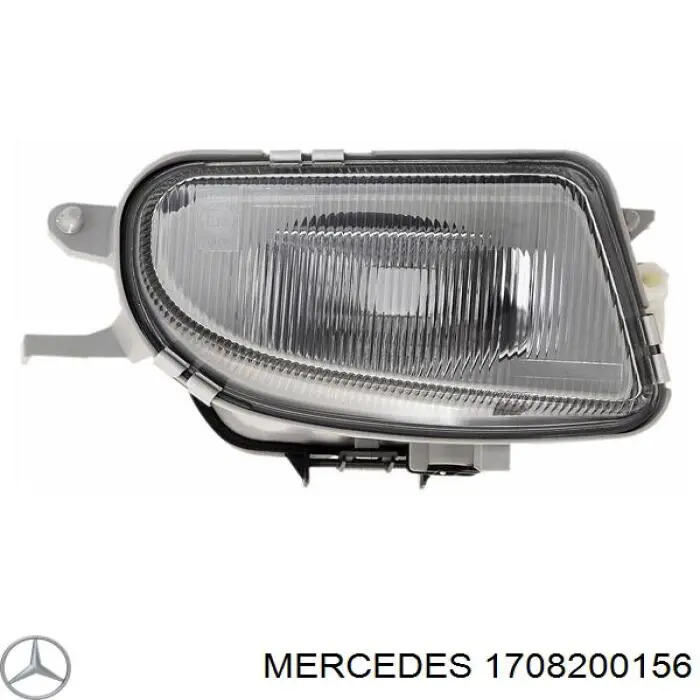 1708200156 Mercedes фара протитуманна, ліва