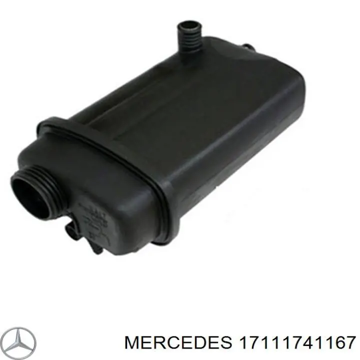 Бачок системи охолодження двигуна розширювальний Mercedes 17111741167 ціна, від 43.21 USD