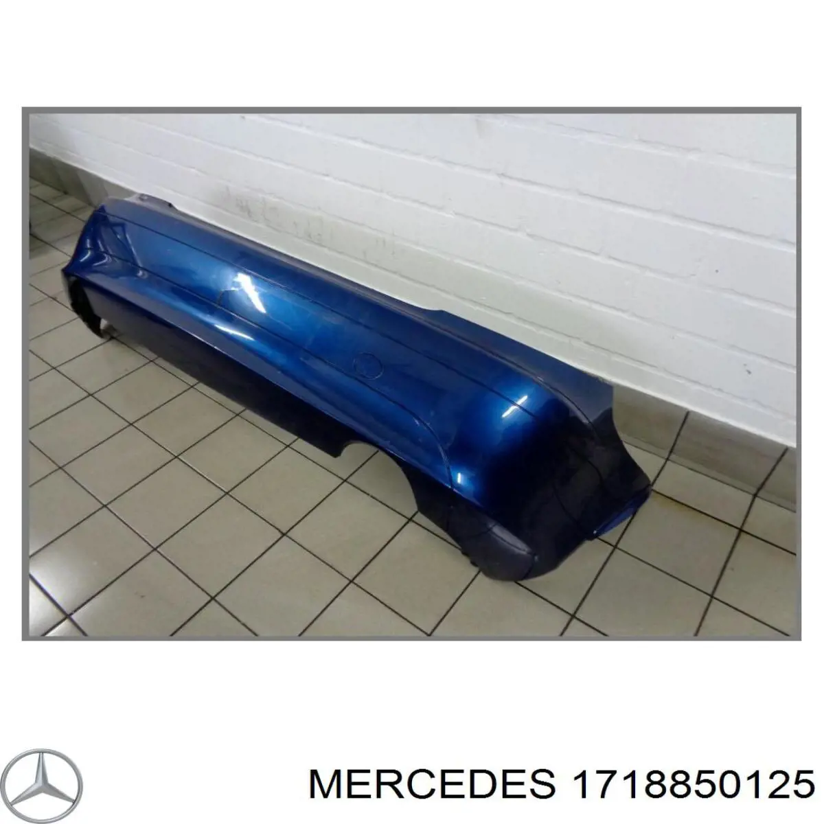 Задній бампер A1718850125 Mercedes