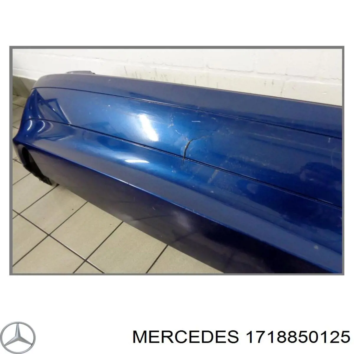 Бампер задній Mercedes A1718850125
