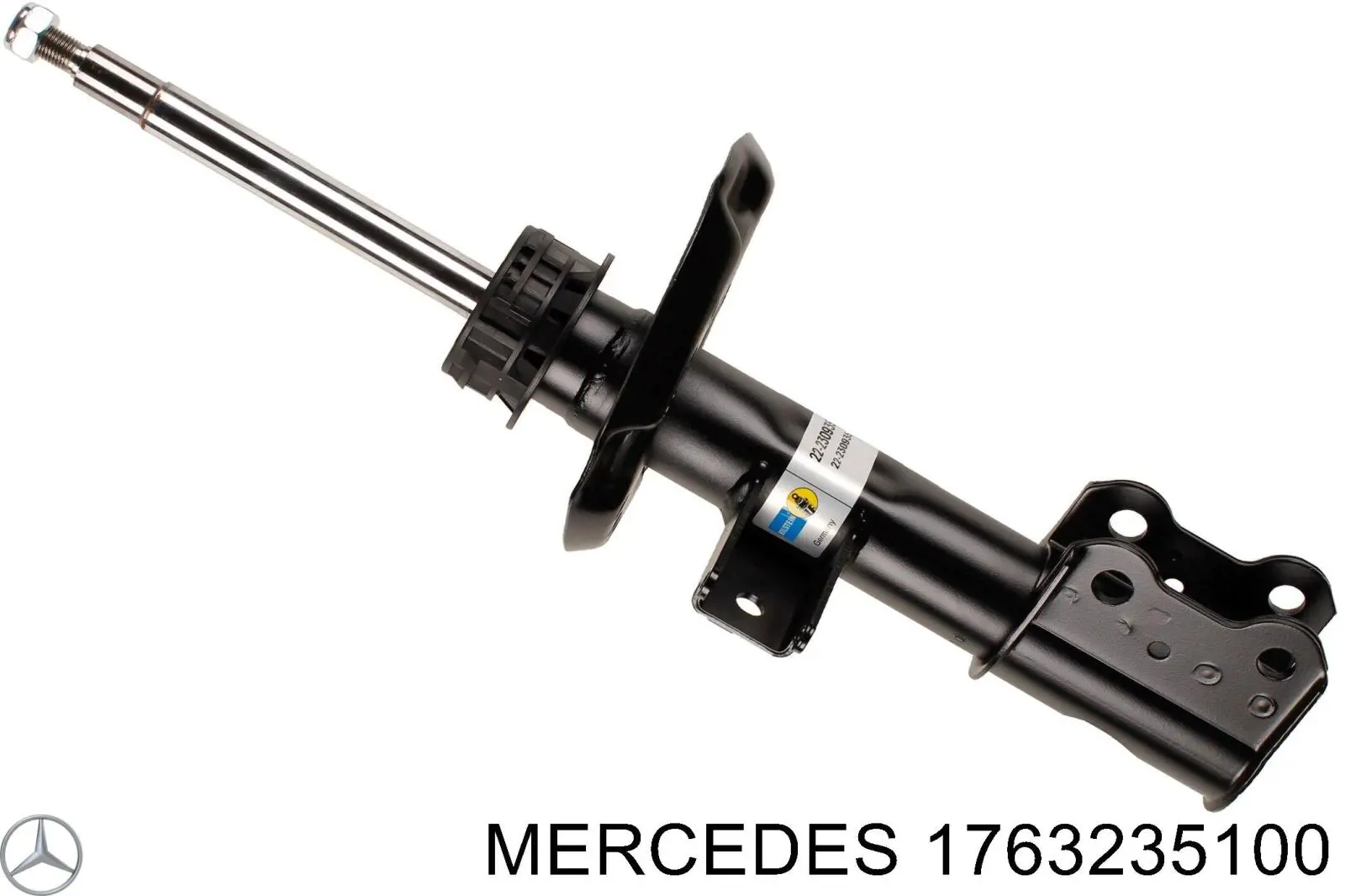 Амортизатор передньої підвіски, лівий Mercedes A1763235100 ціна, від 209.05 USD