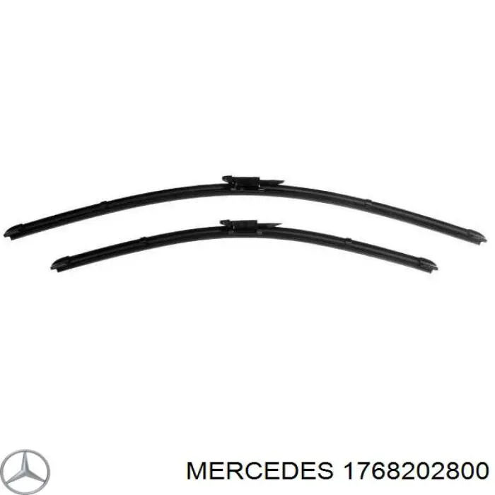 1768202800 Mercedes щітка-двірник лобового скла, комплект з 2-х шт.