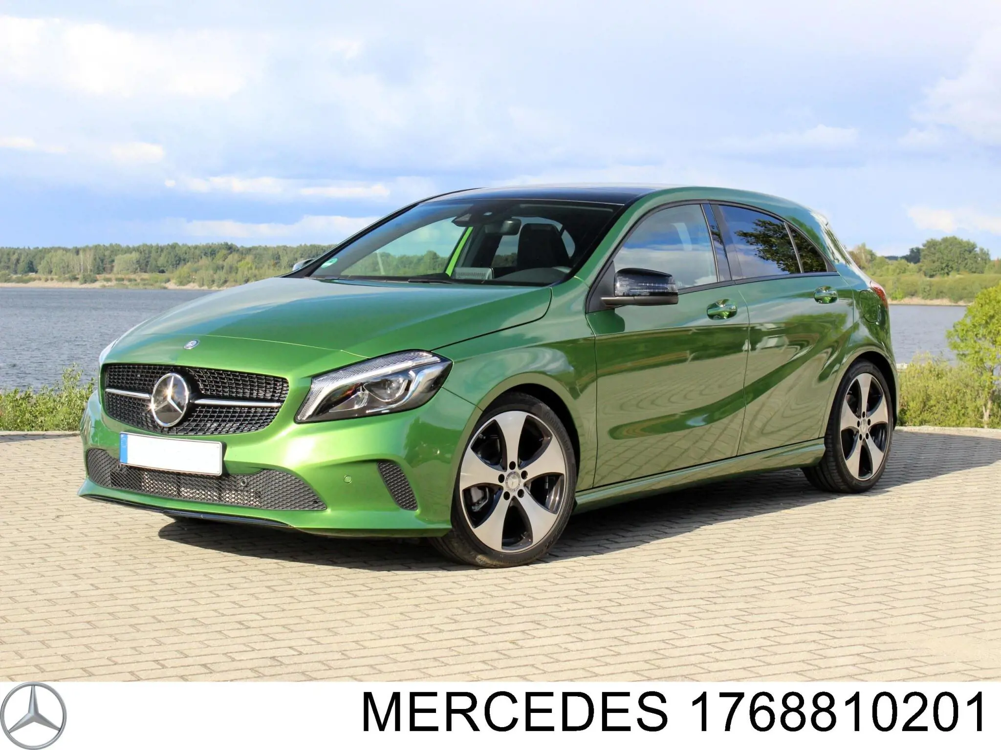  Крило переднє праве Mercedes A 