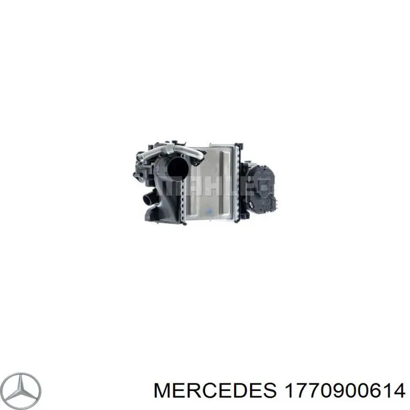 Система охолодження наддувочного повітря Mercedes A1770901214 ціна, від 188.28 USD
