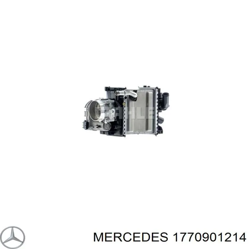 Купити A1770901214 Mercedes Радіатор интеркуллера