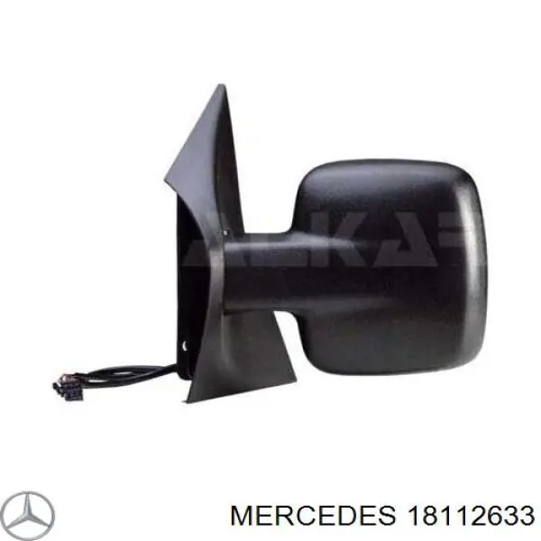 Купити A18112633 Mercedes Дзеркальний елемент дзеркала заднього виду