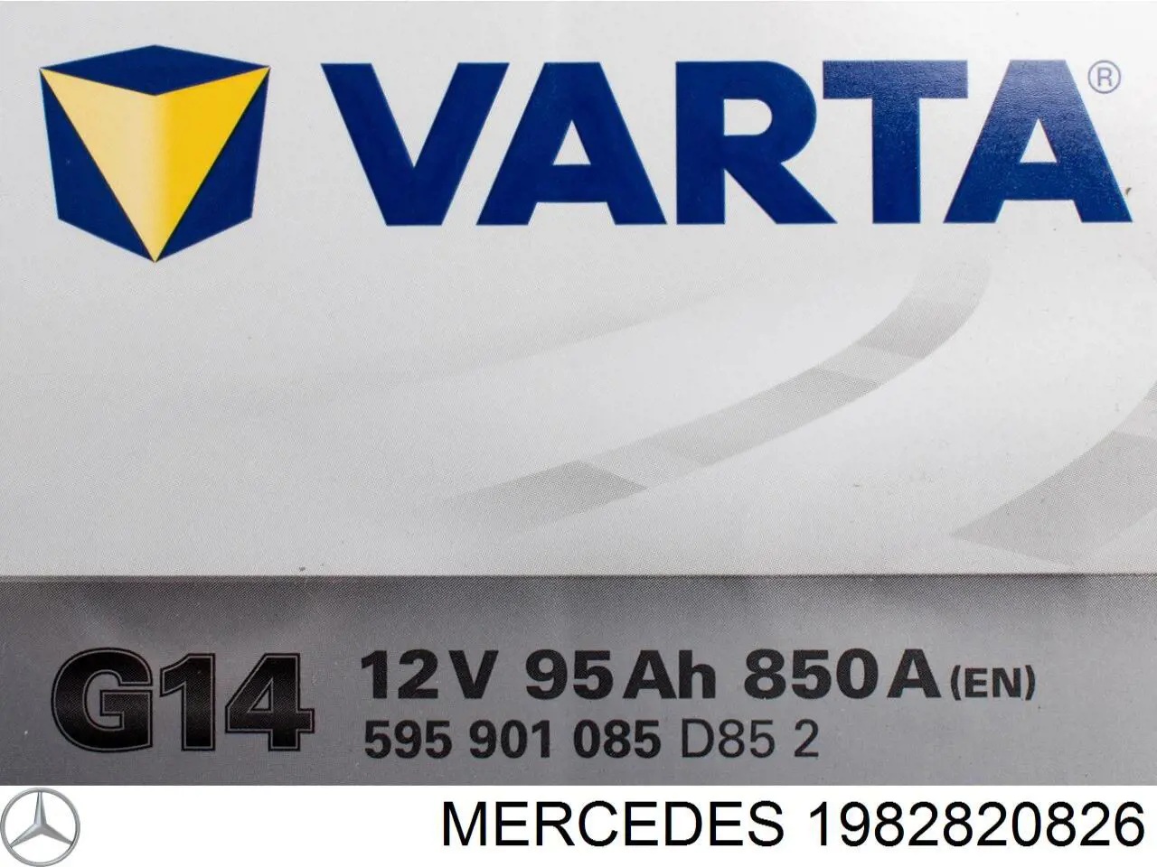 Купити 1982820826 Mercedes Автомобільна батарея