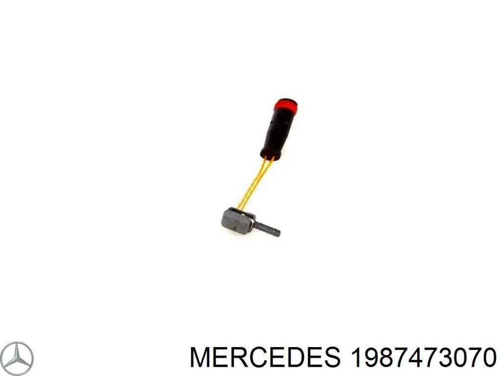 Датчик зносу гальмівних колодок, задній Mercedes 1987473070 ціна, від 3.27 USD
