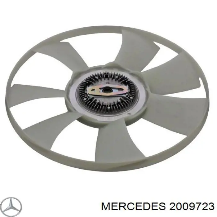 2009723 Mercedes вентилятор/крильчатка радіатора охолодження