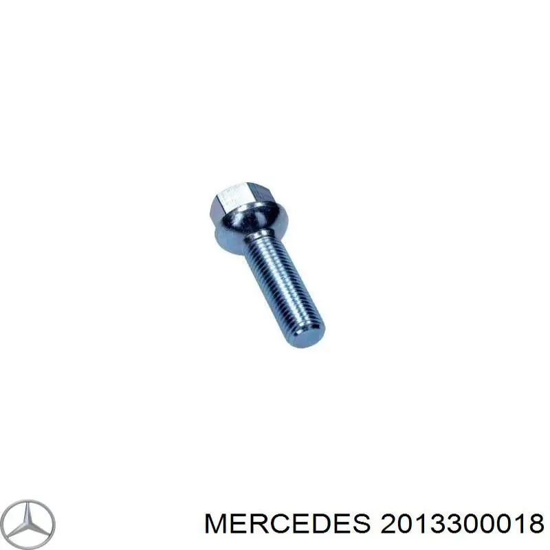 Болт переднього важеля, повний комплект 2013300018 Mercedes