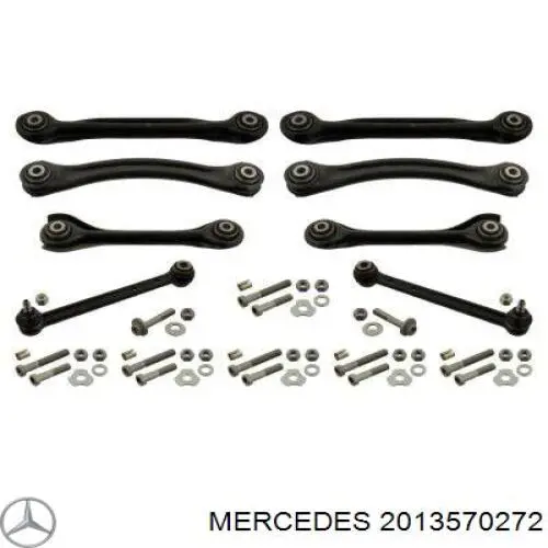 Гайка маточини задньої 2013570272 Mercedes