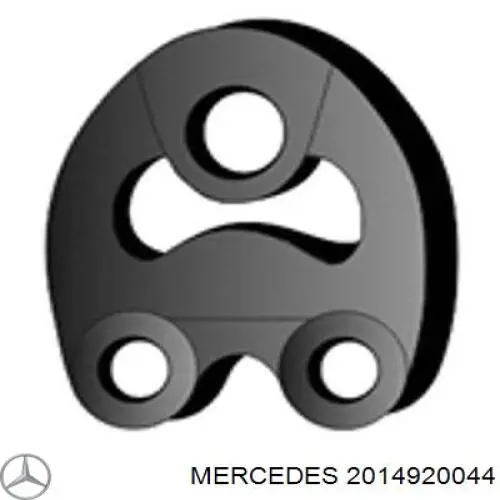 Подушка кріплення глушника 2014920044 Mercedes