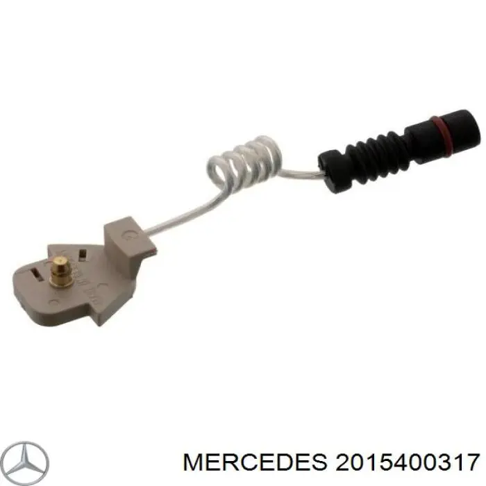 2015400317 Mercedes датчик зносу гальмівних колодок, передній
