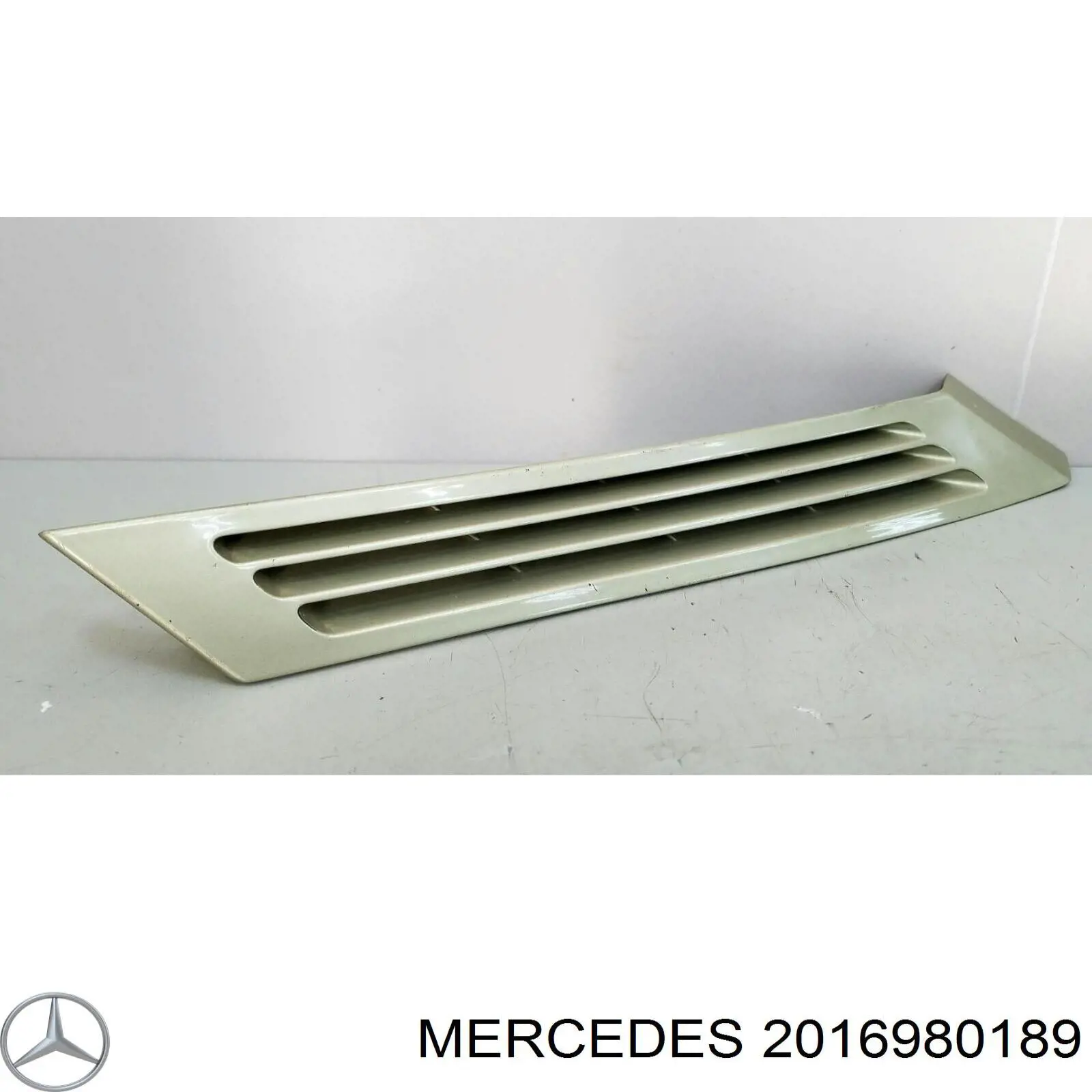 A2016980189 Mercedes Накладка заднього лівого крила