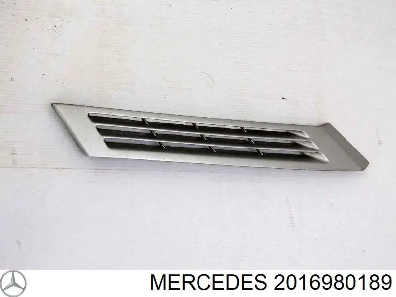 Купити A2016980189 Mercedes Накладка заднього лівого крила