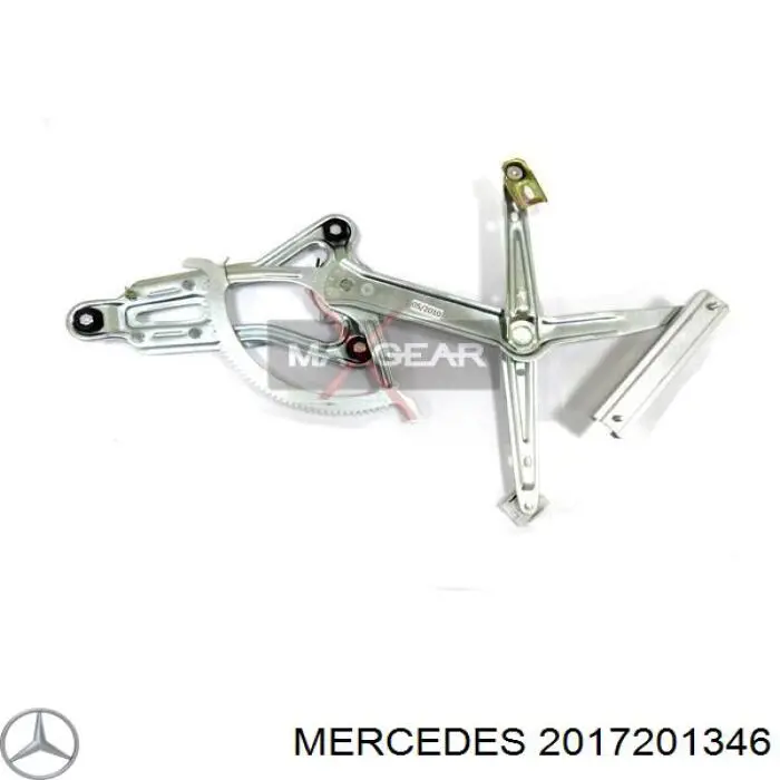 2017201346 Mercedes механізм склопідіймача двері передньої, лівої