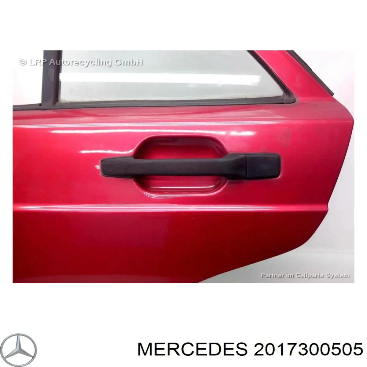 Двері пасажирськи задні ліві на Mercedes C 190 W201