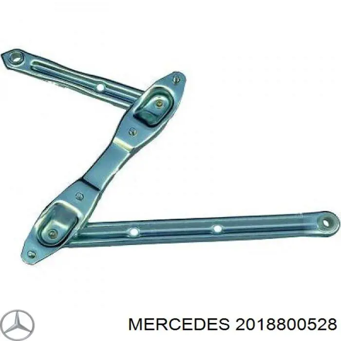 Купити A2018800528 Mercedes Шарнір капота лівий