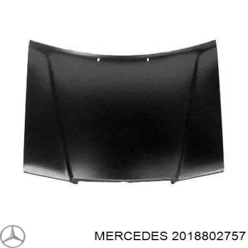 Капот Mercedes A2018802757 ціна, від 63.27 USD