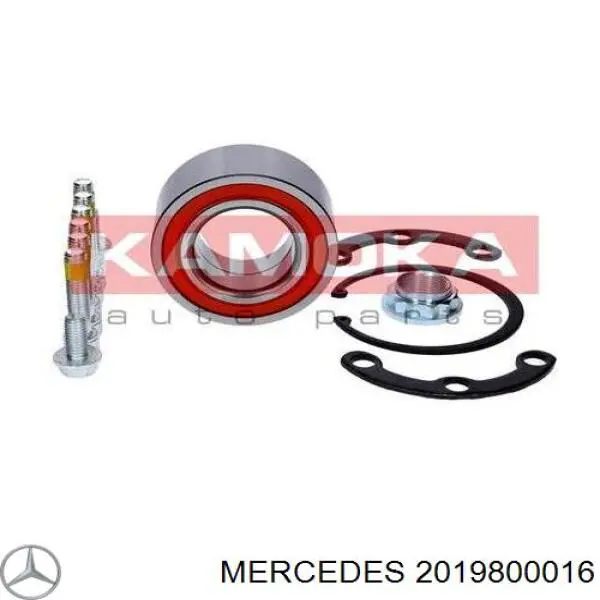 2019800016 Mercedes підшипник маточини задньої